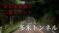 【愛知県豊橋市】　多米トンネル　４０箇所目 | 心霊スポット散策