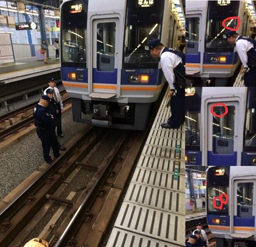 泉大津駅でガンツ事件発生！！の画像