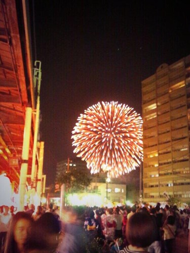 花火大会 - 心霊写真