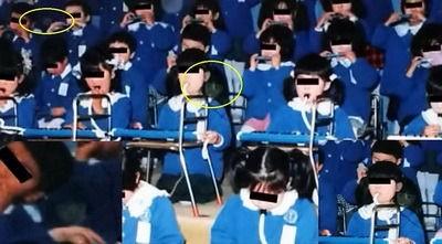 学芸会にての写真