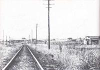 昔の線路の写真の画像