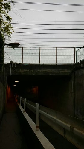 西新井駅の地下道（西新井トンネル）