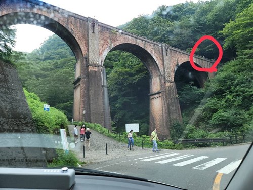 めがね橋（碓氷第三橋梁）の写真