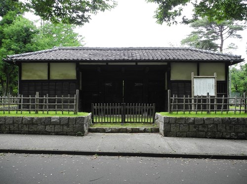 2016年06月15日撮影
岩槻城址公園 菖蒲池の付近にある黒門(長屋門)