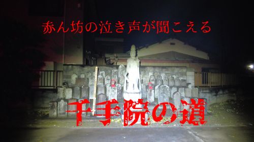 【鴻巣市】千手院前の道の画像