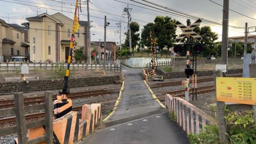 みずほ台の踏切