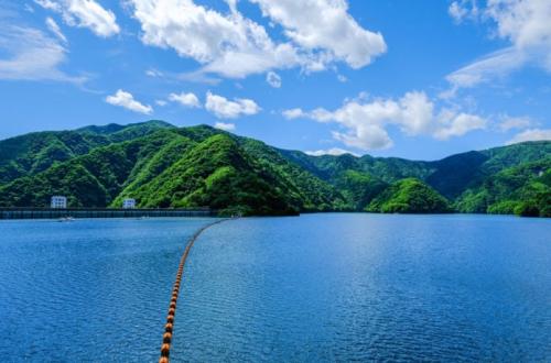 奥多摩湖の写真