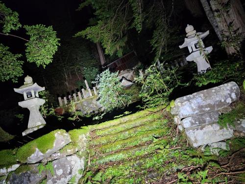 永谷集落の廃寺(長泉寺?)　