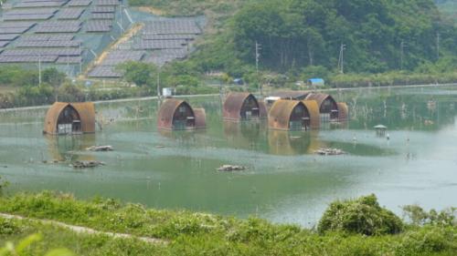 水没ペンション村（鹿忍グリーンファーム）の写真