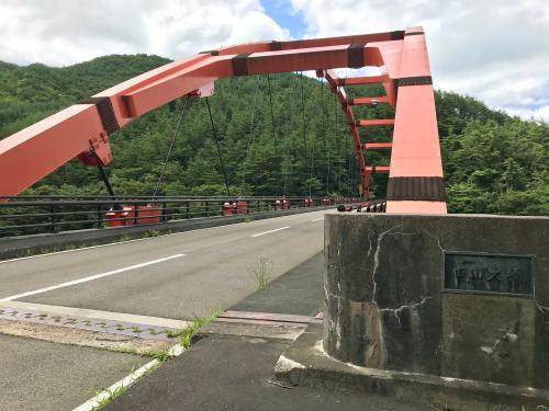 2024.8.17 田瀬大橋（昭和49年架橋）