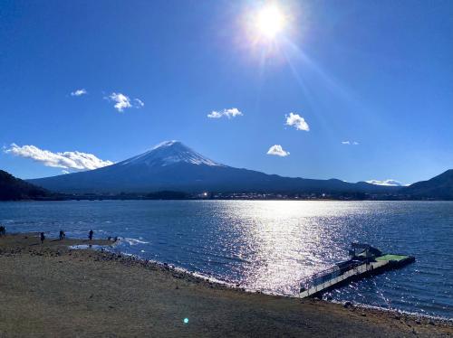 河口湖の写真