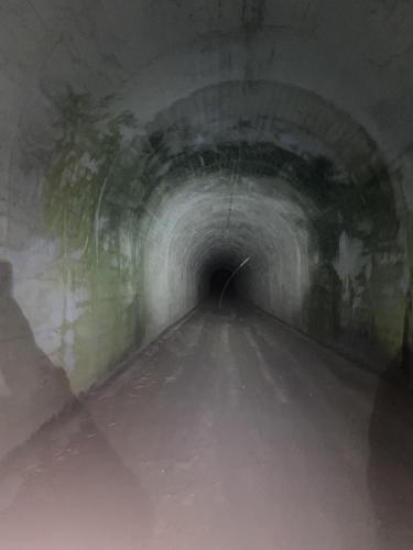 烏原貯水池のトンネルの写真