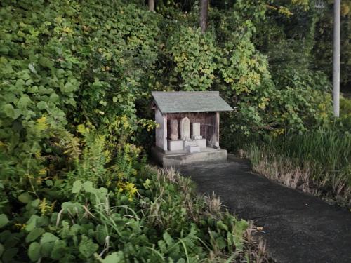 龍禅寺の首切り地蔵の写真