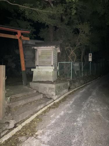 象の像がある岩滝寺
