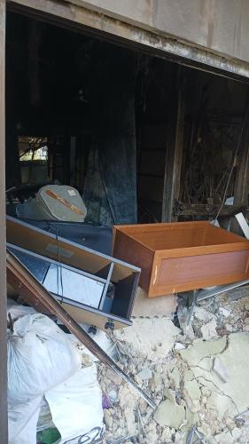 泉南アパート火災跡地