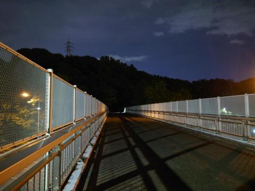 道正橋・魔のカーブの写真