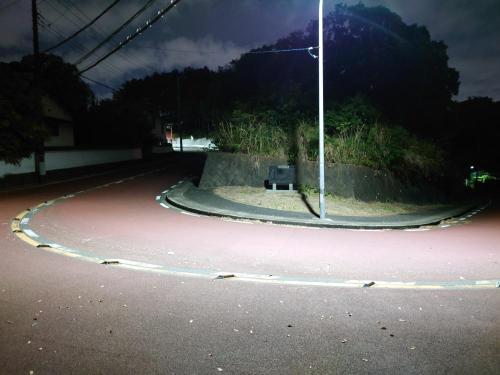 道正橋・魔のカーブの写真