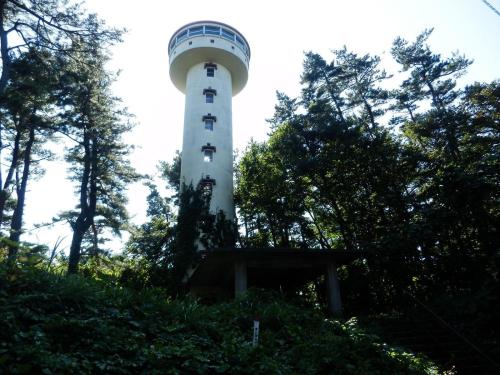 高館山の展望台の画像