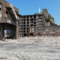 長崎県長崎市の心霊スポット「軍艦島」