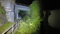 山梨県大月市の心霊スポット「笹子墓地」