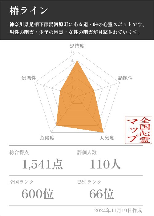 椿ラインの基本情報画像