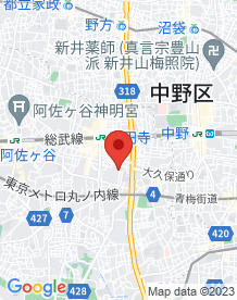 【杉並区】寺と墓に挟まれた道の画像