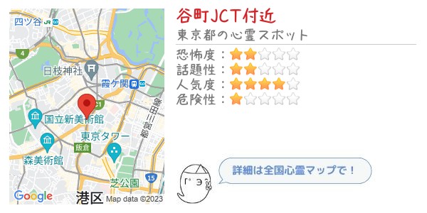 谷町JCT付近