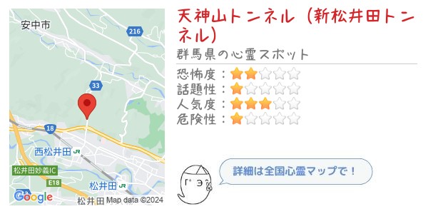 天神山トンネル（新松井田トンネル）