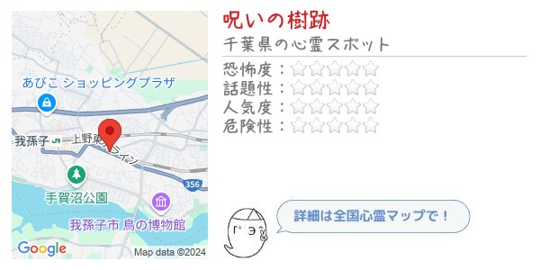 呪いの樹跡