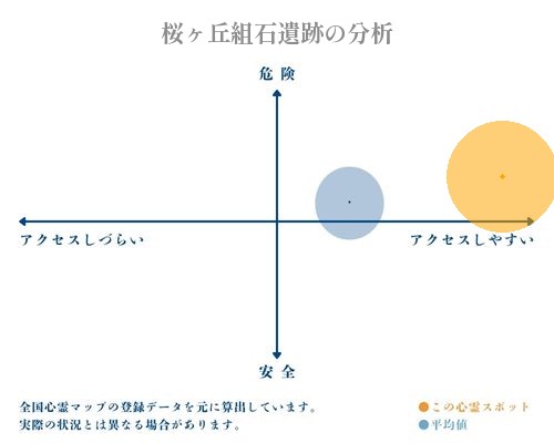 桜ヶ丘組石遺跡の分析画像