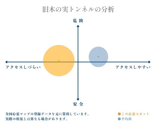 旧木の実トンネルの分析画像