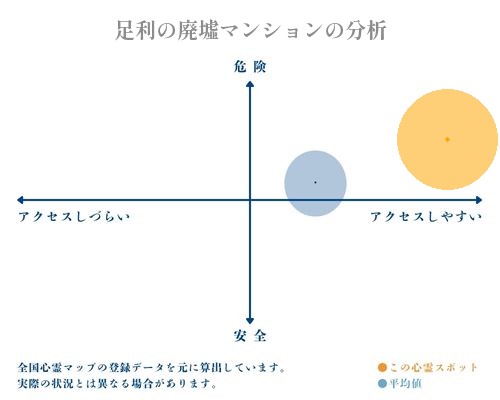 足利の廃墟マンションの分析画像