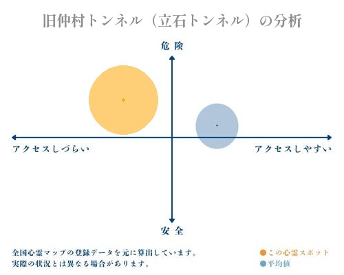 旧仲村トンネル（立石トンネル）の分析画像