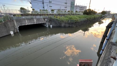 大雨降るとこうなります