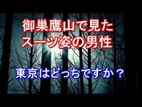 【山岳心霊体験】御巣鷹山で見たスーツ姿の男性【東京はどっちですか？】