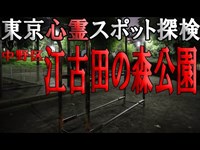 【閲覧注意】心霊スポット探検 中野区 江古田の森公園