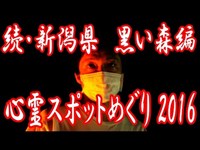 【心霊スポットめぐり2016 】 新潟県 続・黒い森 編 【haunted places】