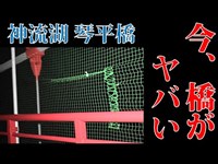 【心霊スポット】琴平橋の今は、、、、、現状の橋の状態がヤバいことになっている