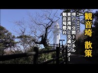 横須賀観音崎 東京湾海上交通センター・噂の心霊スポット3分間トンネル入り口 散策 A-コース・Yokosuka Kannonzaki walking A- course　#4K河津桜#観音埼燈台