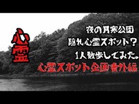 【心霊】心霊スポット企画 番外編 1人で夜の月寒公園散歩してみた