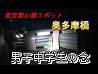 【東京都心霊スポット 奥多摩橋】2015年8月に男子中学生がこの橋から転落した。少女が神隠しの噂も【てんてん隊員視点フィルム】