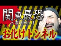 関東最恐心霊スポット！超怖い！ お化けトンネル【ホラー】【恐怖】A Real Ghost Hunter 