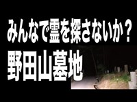 【心霊スポット配信】野田山墓地で、1人頑張れ森島