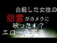 【閲覧注意】カメラに女性の怨霊が写った！？　心霊スポット1人肝試し　恐怖映像　「エローラ風車」