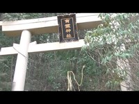 丑の刻参りの心霊スポット「育霊神社」に行ってみた（わら人形打ち付けた痕あり）