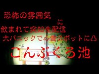 恐怖で気が狂っていきなり配信を始めた　心霊スポット『こんぶくろ池』