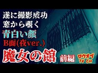 【ニッチな第二十四回】遂に撮影成功　窓から覗く青白い顔　「魔女の館」B面(夜ver.)前編【心霊スポット】