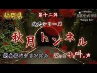 【待機中に異変】男性の霊が彷徨っていると言われる【別名おばけトンネル】♯12 Visiting dogs and psychic spots