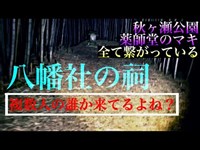 【心霊スポット】秋ヶ瀬公園区域内 竹林に佇む八幡社の祠/ここは薬師堂のマキと廃村と…