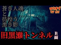 N.40【霊現象多発】蒼き人魂と彷徨う黑き影「旧黒瀬トンネル　B面」【心霊スポット】japanesehorror